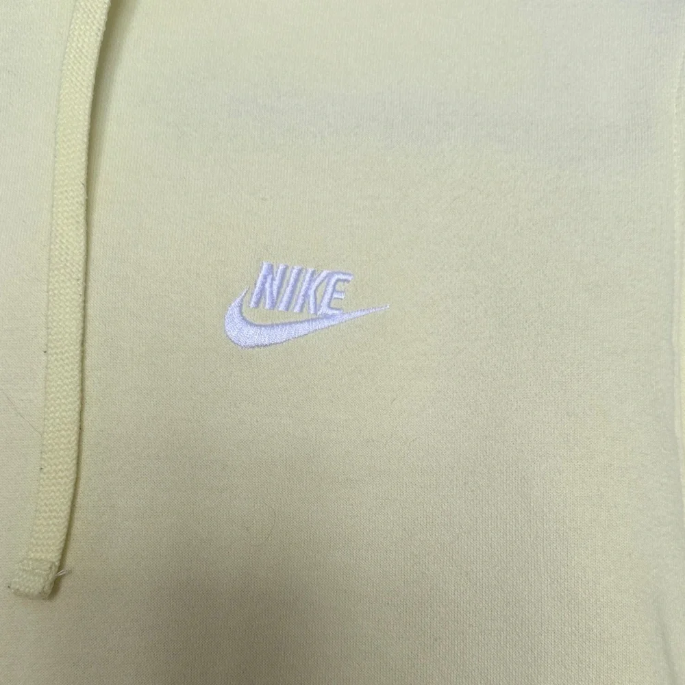 Nike Men's Light Yellow Hoodie